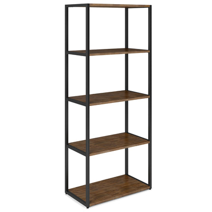 Ralston - Bookcase - Rustic Natural Aged Brown - The Sleep Loft - Online Mattress Showroom NYC