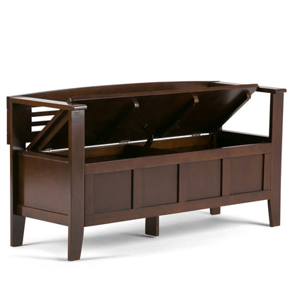 Adams - Entryway Storage Bench Handcrafted - The Sleep Loft - Online Mattress Showroom NYC