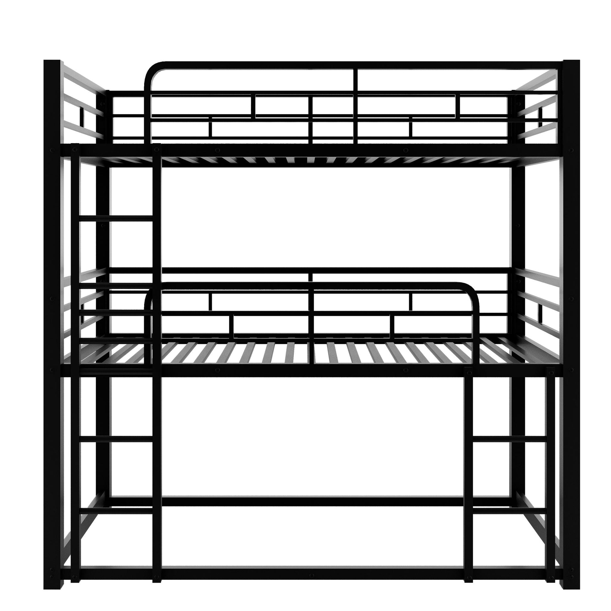Triple Bunk Bed With Sturdy Construction And Space Saving Design - The Sleep Loft - Online Mattress Showroom NYC