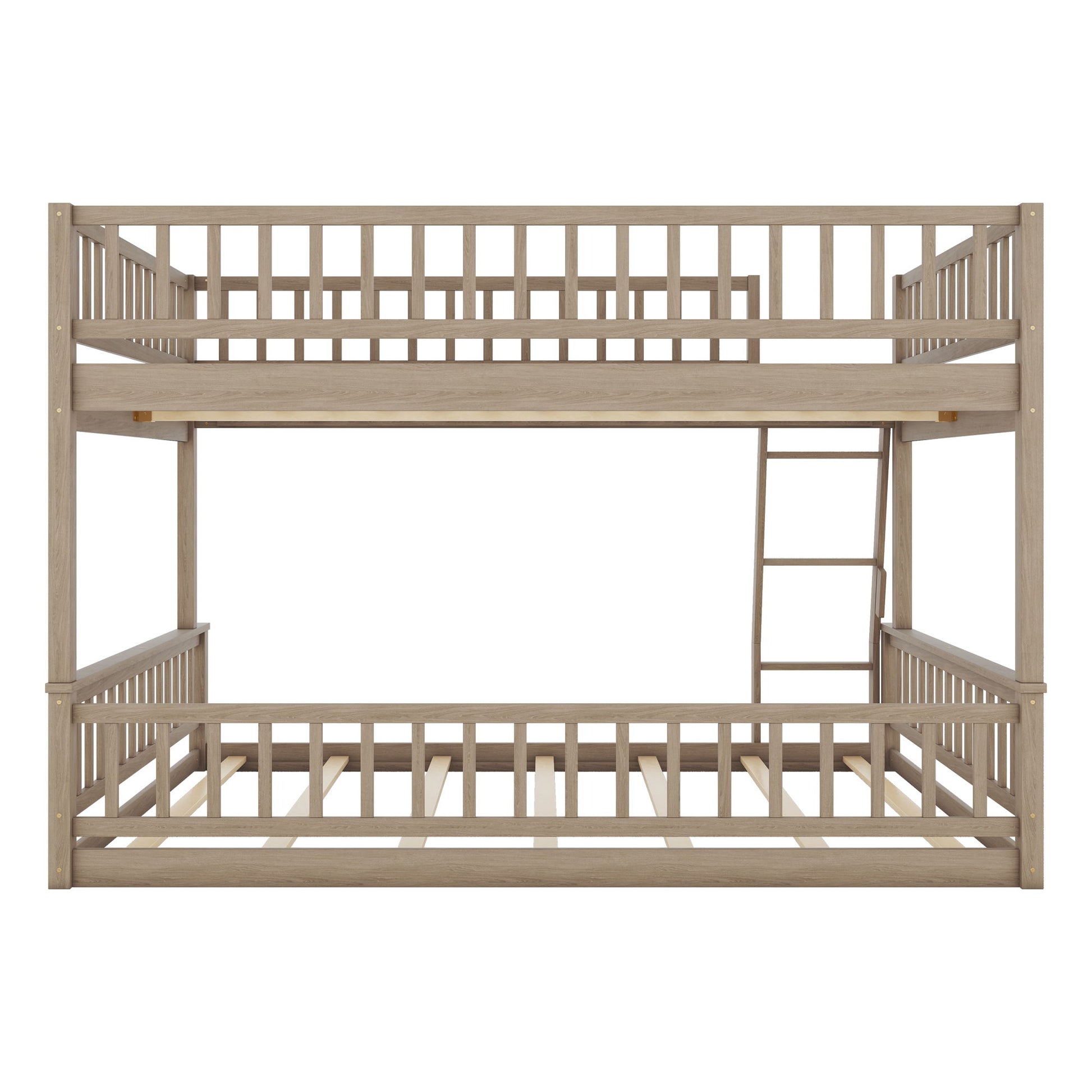 Bunk Bed With Ladder And Guardrails - The Sleep Loft - Online Mattress Showroom NYC