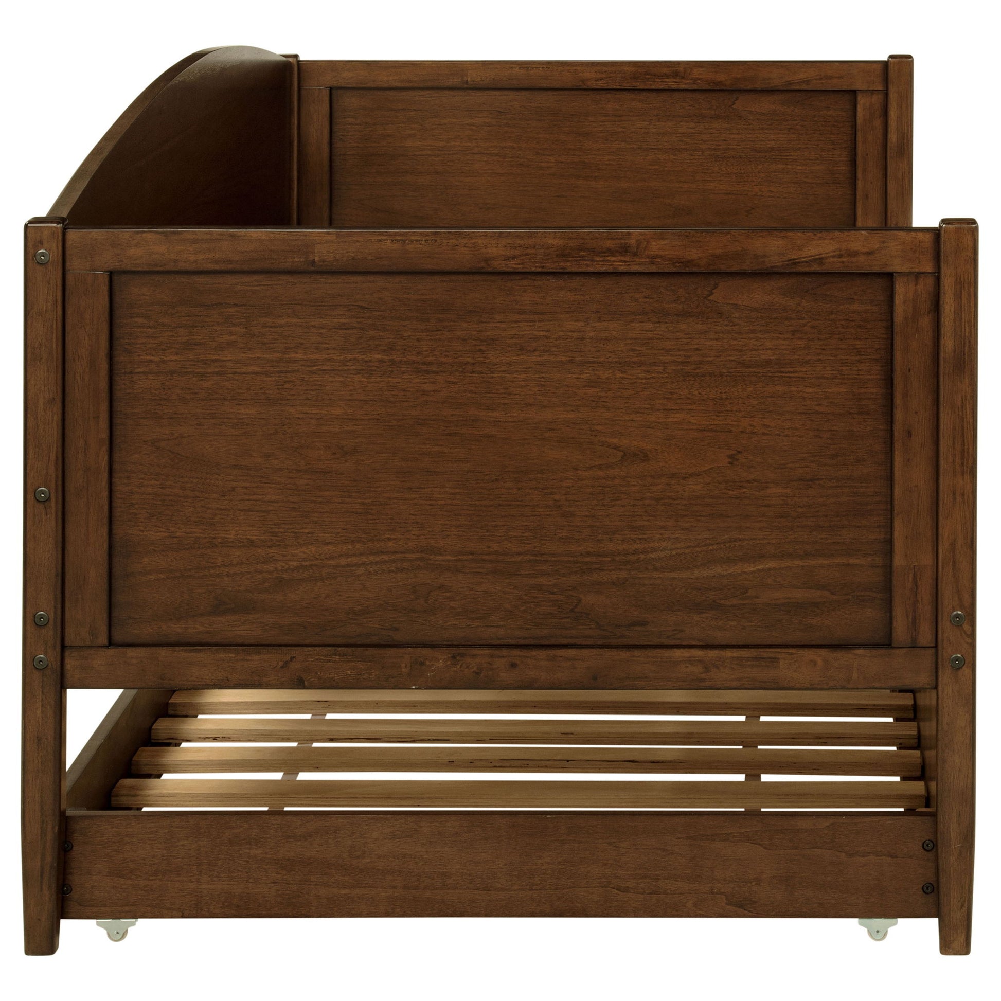 Fallbrook - Twin Daybed With Trundle - Walnut - The Sleep Loft - Online Mattress Showroom NYC