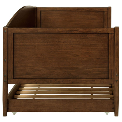 Fallbrook - Twin Daybed With Trundle - Walnut - The Sleep Loft - Online Mattress Showroom NYC