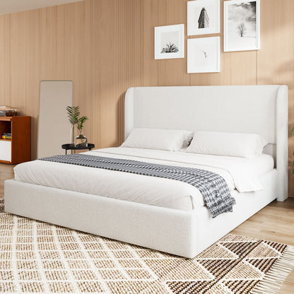 Upholstered Cloud Bed Frame With Headboard - The Sleep Loft - Online Mattress Showroom NYC
