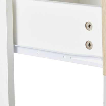 15.75" Rattan End Table With Drawer, Modern Nightstand, Side Table For Living Room, Bedroom - The Sleep Loft - Online Mattress Showroom NYC