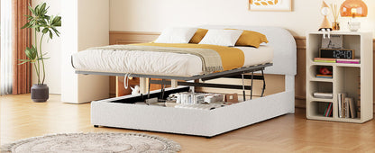 Upholstered Platform Bed With Hydraulic Storage System - The Sleep Loft - Online Mattress Showroom NYC