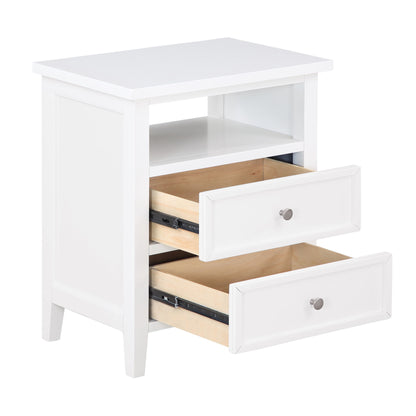 Weston - 2 Drawer Nightstand - The Sleep Loft - Online Mattress Showroom NYC