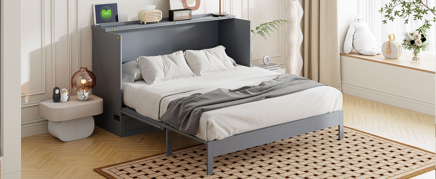 Murphy Bed With Large Drawers - The Sleep Loft - Online Mattress Showroom NYC