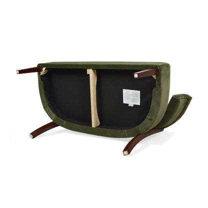 Jared - Versatile Roll Arm Tufted Bench Settee - The Sleep Loft - Online Mattress Showroom NYC