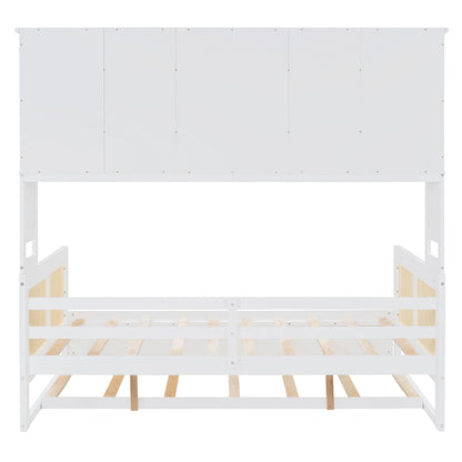 Daybed And All In One Cabinet And Shelf - The Sleep Loft - Online Mattress Showroom NYC
