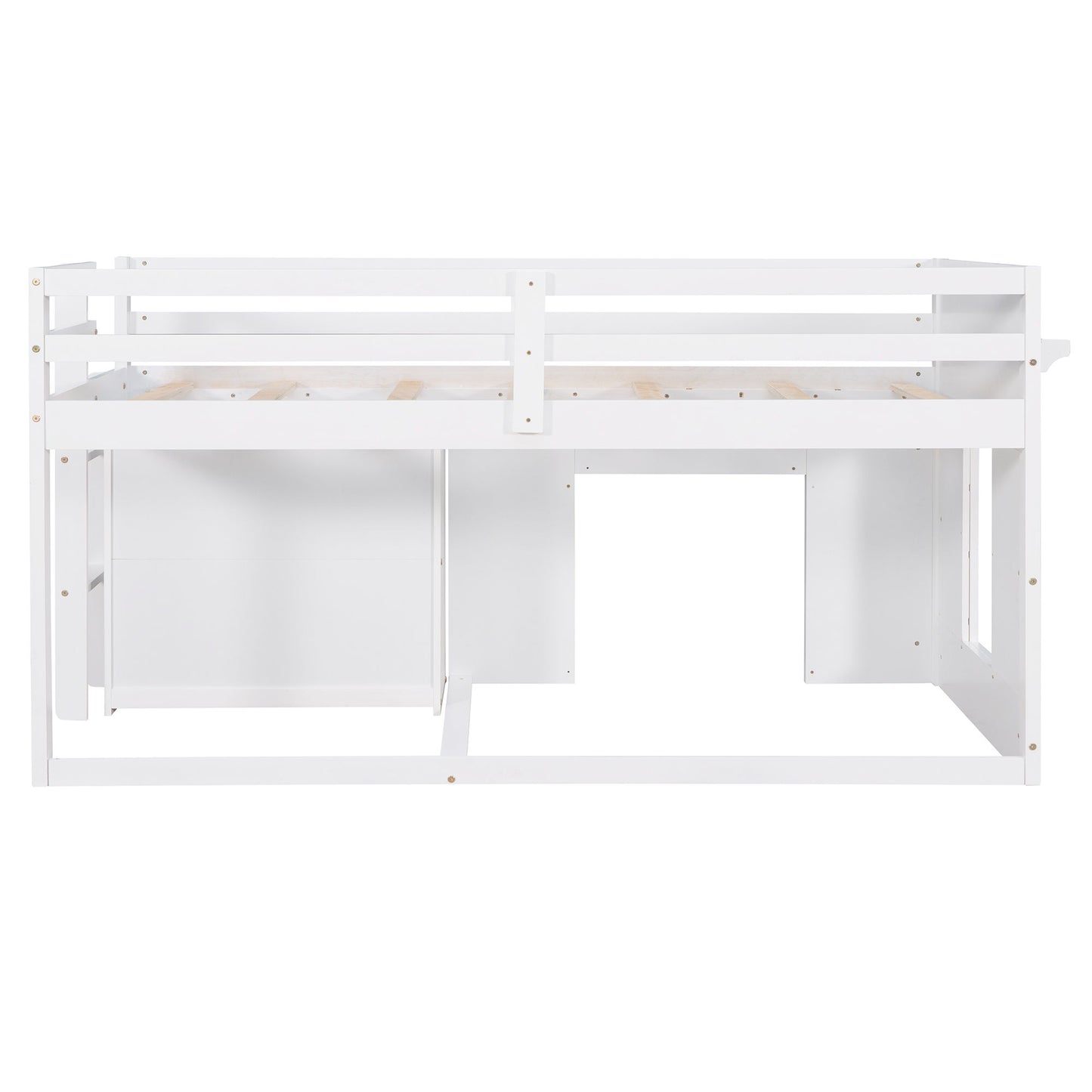 Loft Bed With Cabinet And Shelf - The Sleep Loft - Online Mattress Showroom NYC