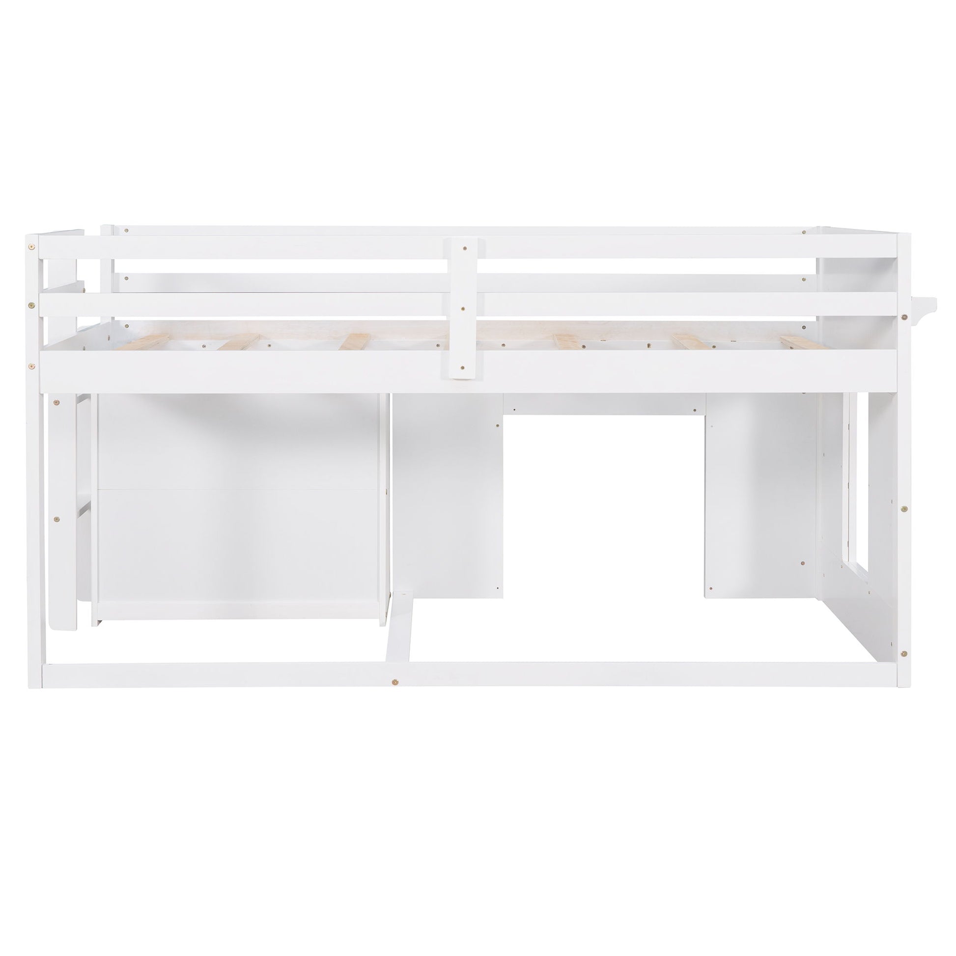 Loft Bed With Cabinet And Shelf - The Sleep Loft - Online Mattress Showroom NYC