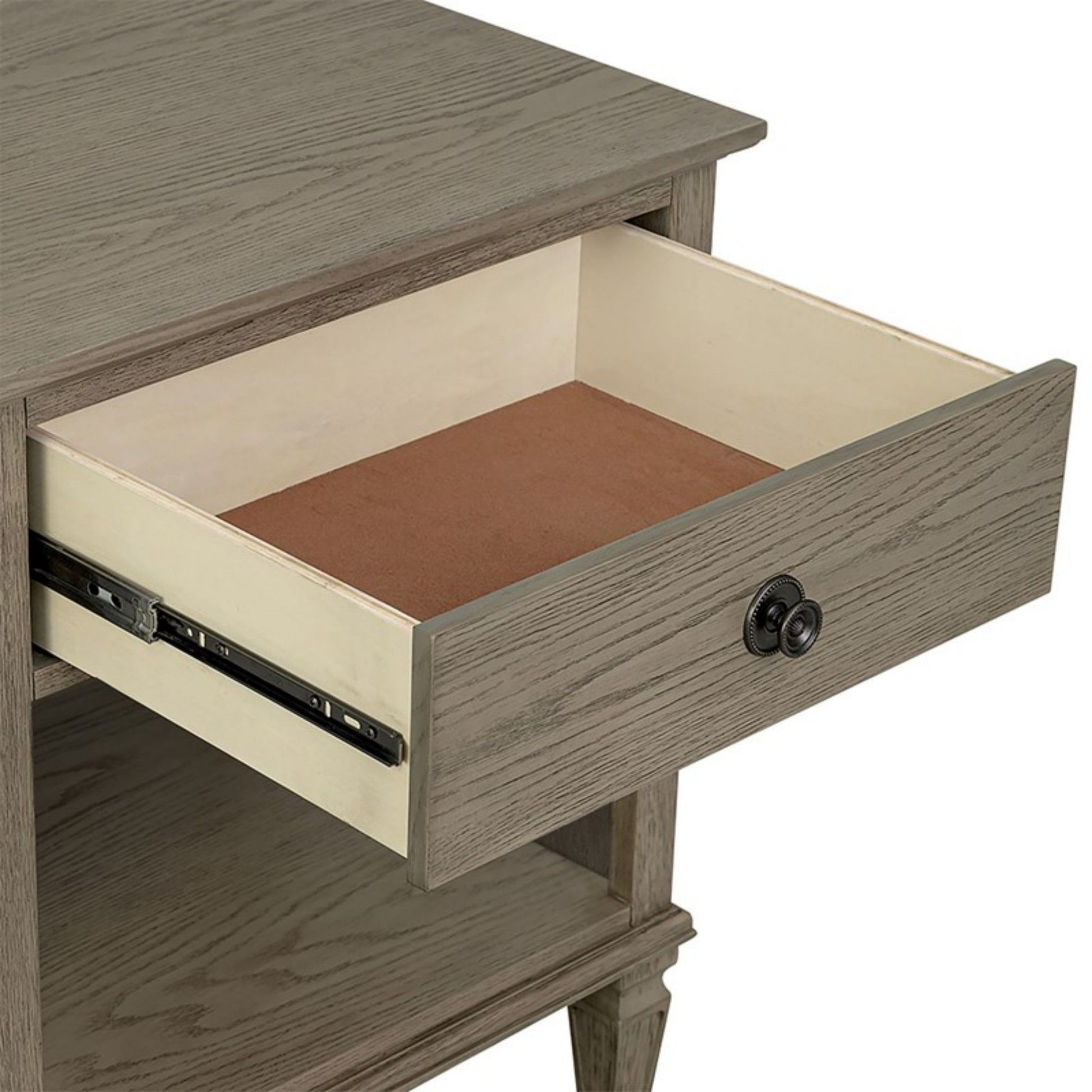 Victoria - Nightstand With Open Storage - The Sleep Loft - Online Mattress Showroom NYC