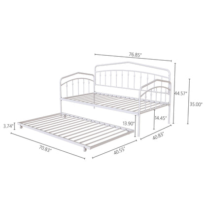 Fox - Daybed With Twin Trundle - The Sleep Loft - Online Mattress Showroom NYC