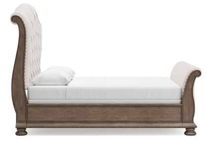 Ardenfield - Upholstered Sleigh Bed - The Sleep Loft - Online Mattress Showroom NYC