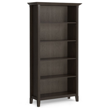 Amherst - 5 Shelf Bookcase, Handcrafted - The Sleep Loft - Online Mattress Showroom NYC
