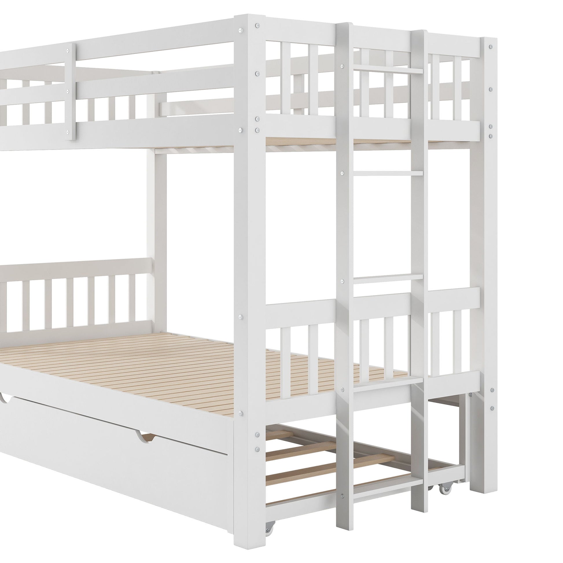 Smooth Mobility Bunk Bed With Trundle - The Sleep Loft - Online Mattress Showroom NYC