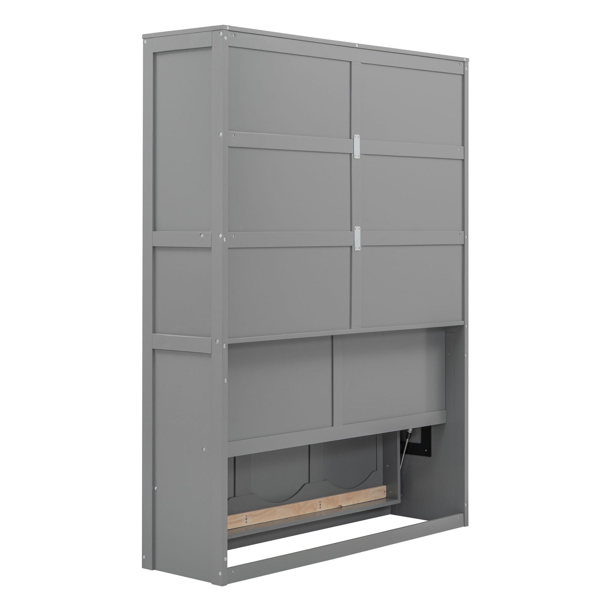 Murphy Wall Bed With Shelves, Space Saving - The Sleep Loft - Online Mattress Showroom NYC