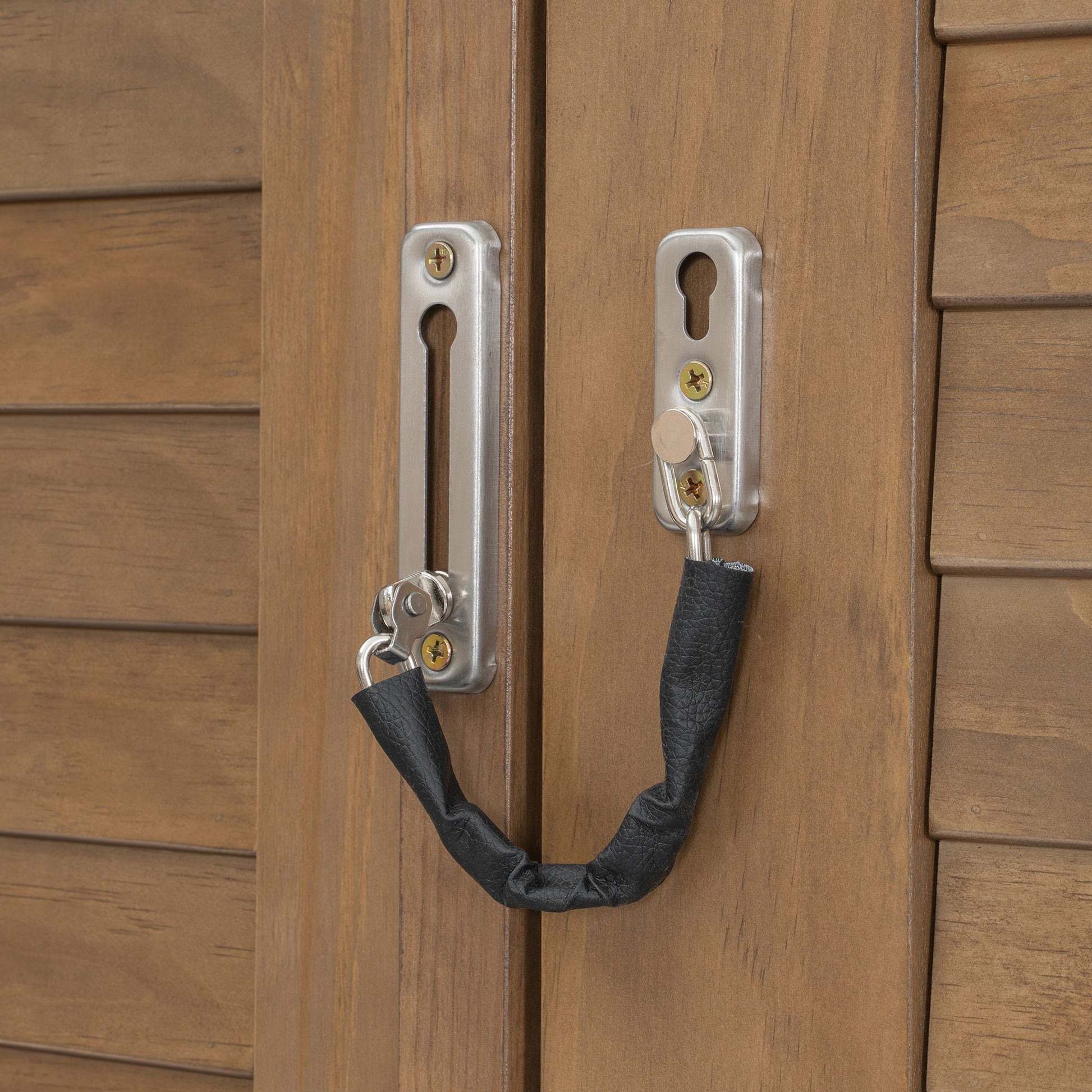 Queen Size Murphy Bed With Louvered Design And Multiple Storage Shelves - Wood - The Sleep Loft - Online Mattress Showroom NYC