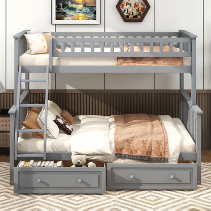 Bunk Bed With Drawers, Convertible Storage Bed - The Sleep Loft - Online Mattress Showroom NYC