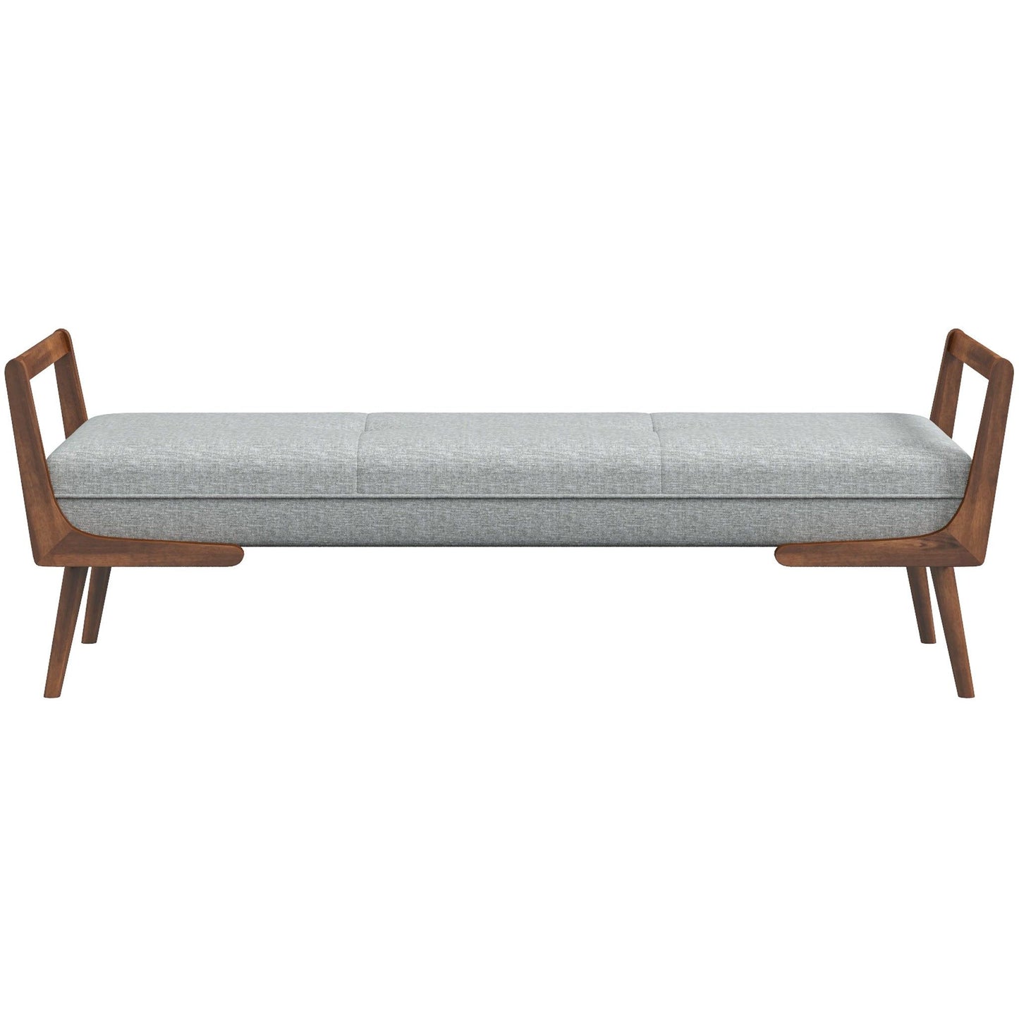 Cora - Bench - Gray - The Sleep Loft - Online Mattress Showroom NYC