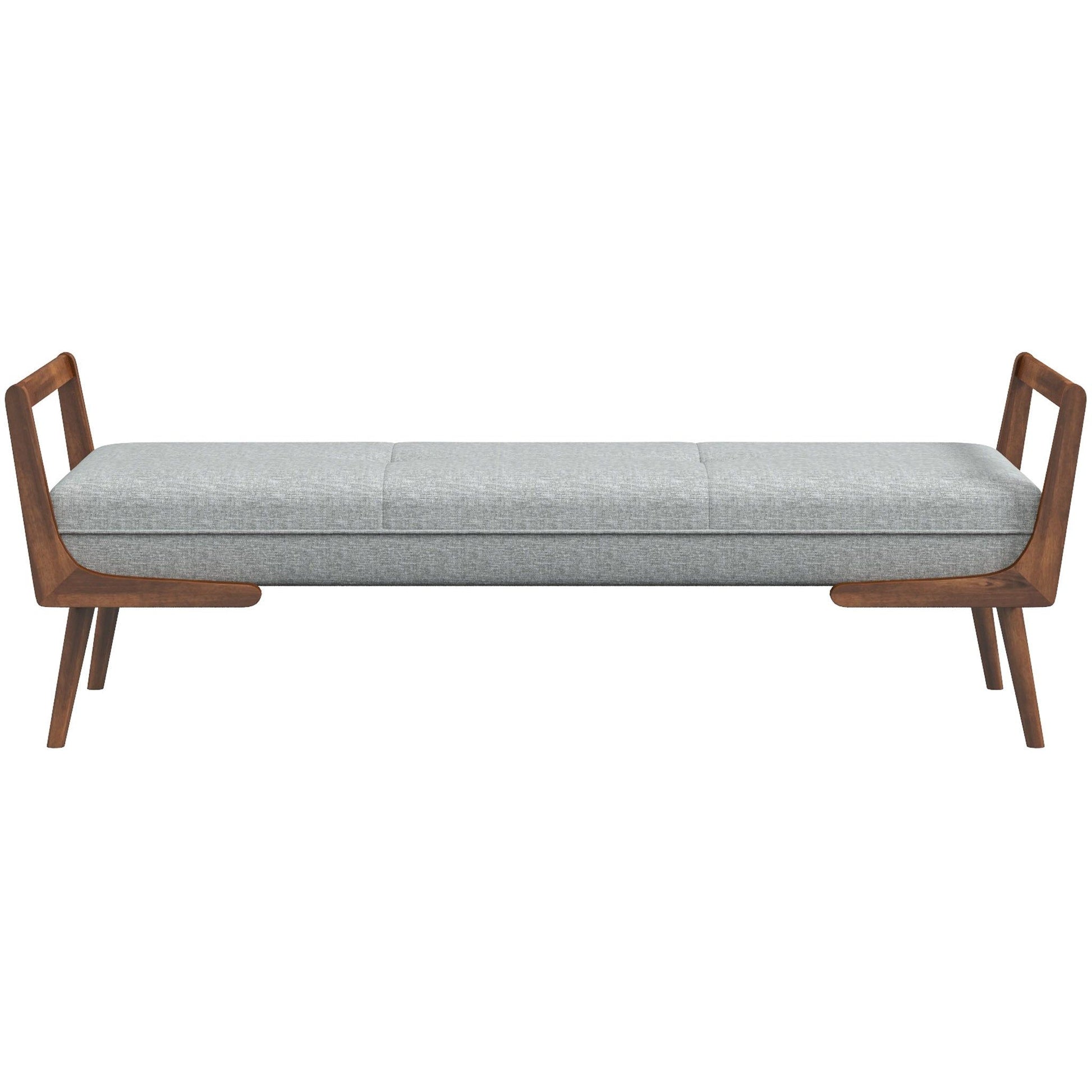 Cora - Bench - Gray - The Sleep Loft - Online Mattress Showroom NYC