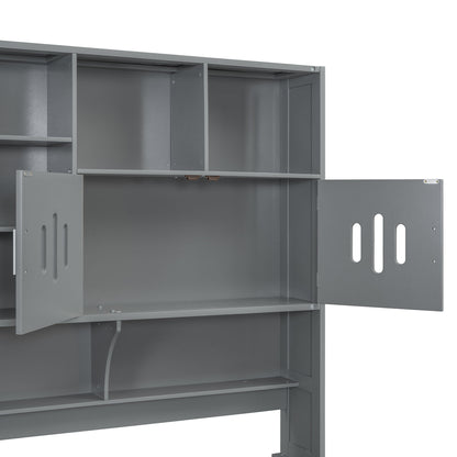 Daybed With All-In-One Cabinet And Shelf - The Sleep Loft - Online Mattress Showroom NYC