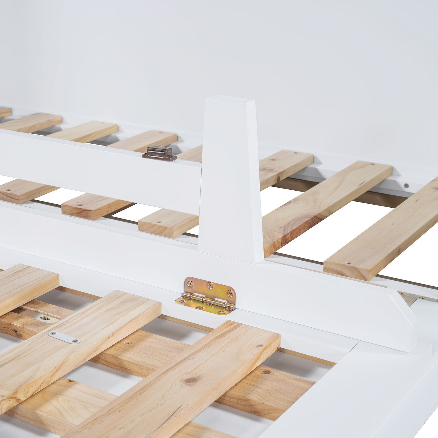 Murphy Bed With Frosted Glass Doors Design, Fake Drawers, Metal Legs - The Sleep Loft - Online Mattress Showroom NYC