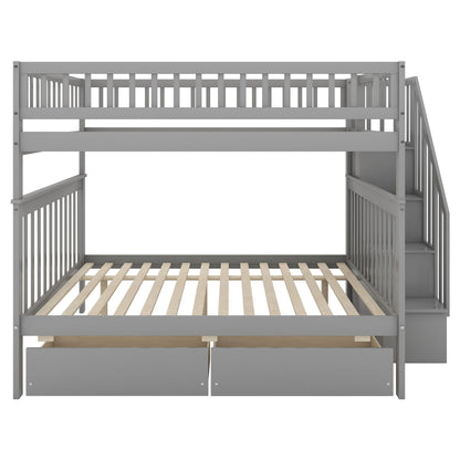 Bunk Bed With Staircase - The Sleep Loft - Online Mattress Showroom NYC