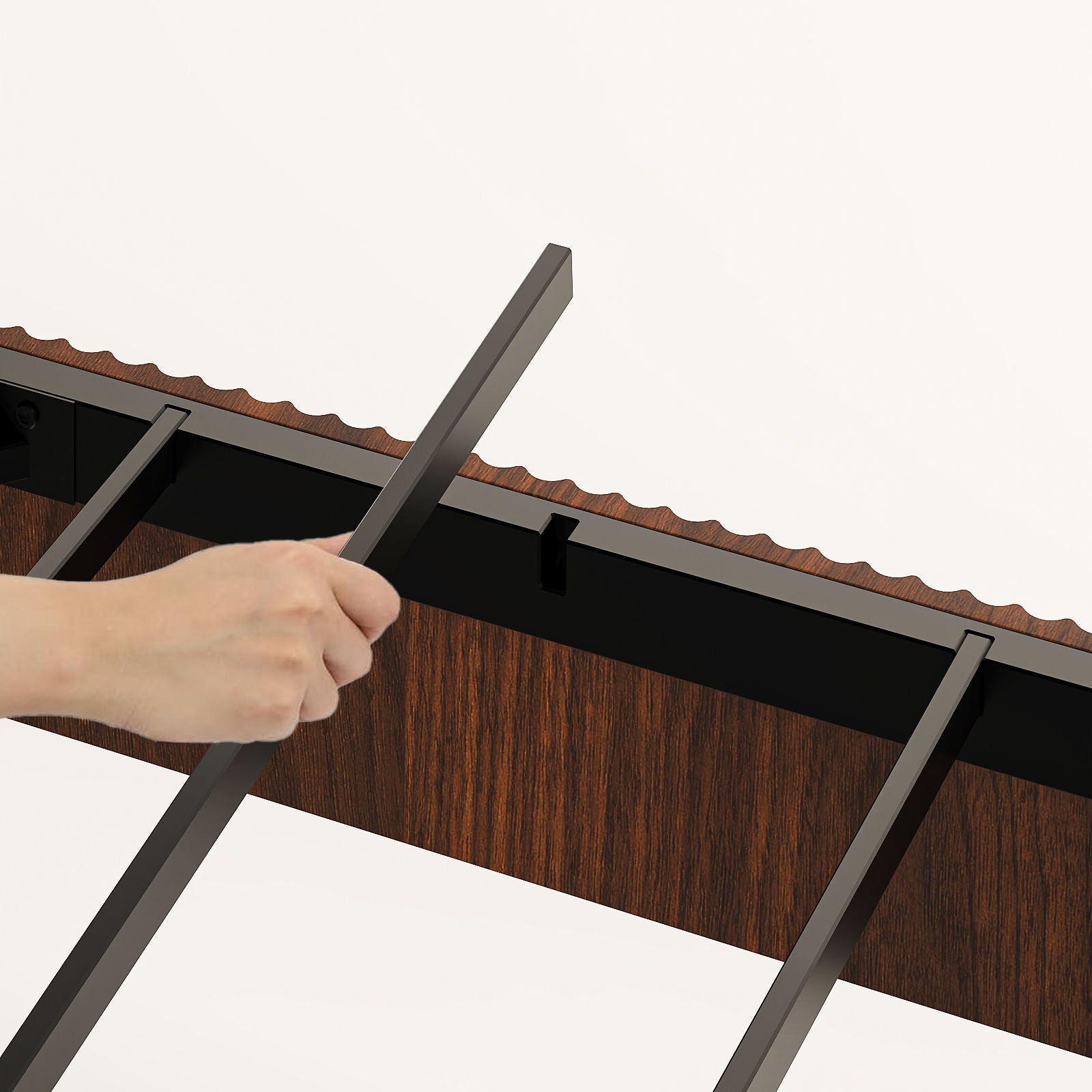 Floating Bedstead With Charging Station And LED Lights - The Sleep Loft - Online Mattress Showroom NYC