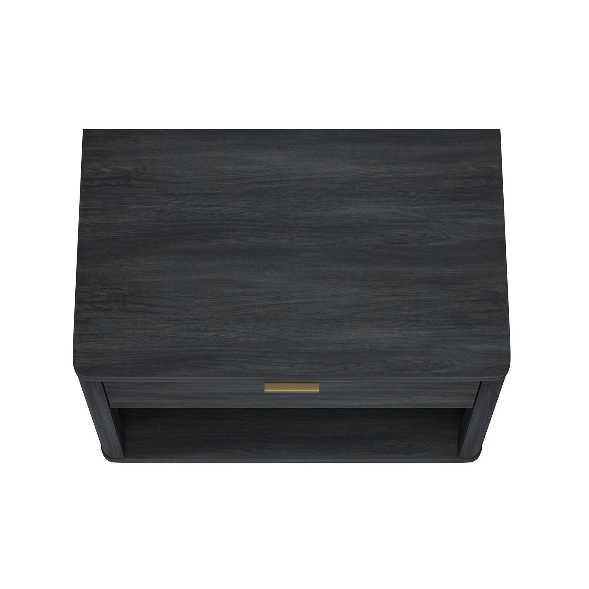 Evelyn - Nightstand With 1 Drawer And Open Shelf - The Sleep Loft - Online Mattress Showroom NYC