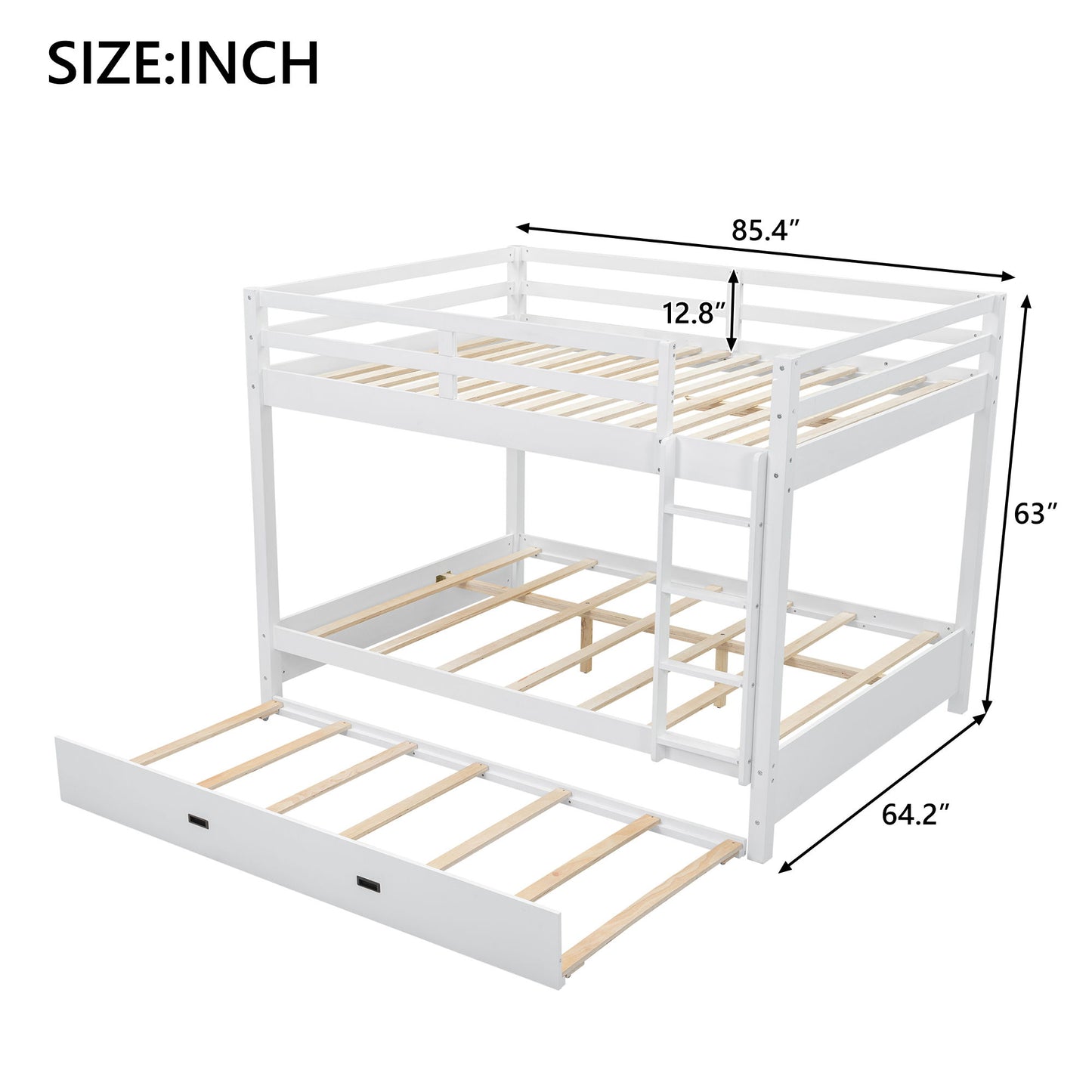 Sturdy Bunk Bed With Ladder - The Sleep Loft - Online Mattress Showroom NYC