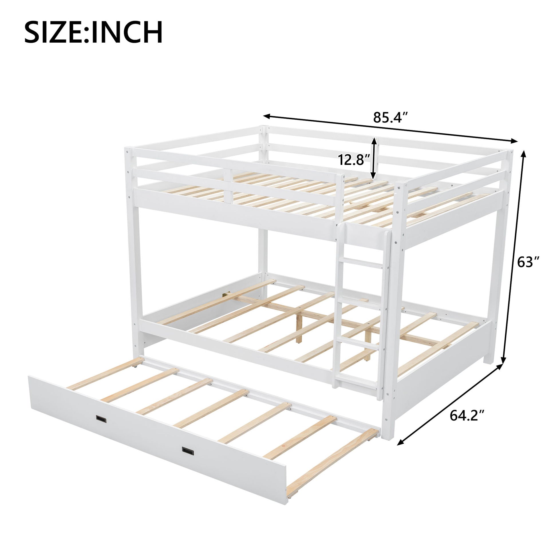 Sturdy Bunk Bed With Ladder - The Sleep Loft - Online Mattress Showroom NYC