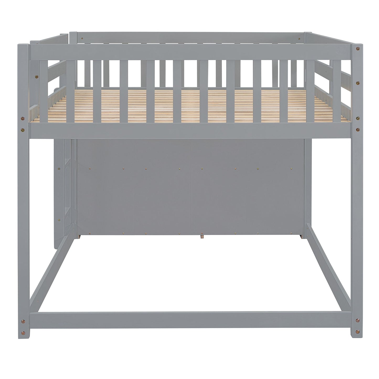 Bunk Bed With 4 Drawers And 3 Shelves - The Sleep Loft - Online Mattress Showroom NYC
