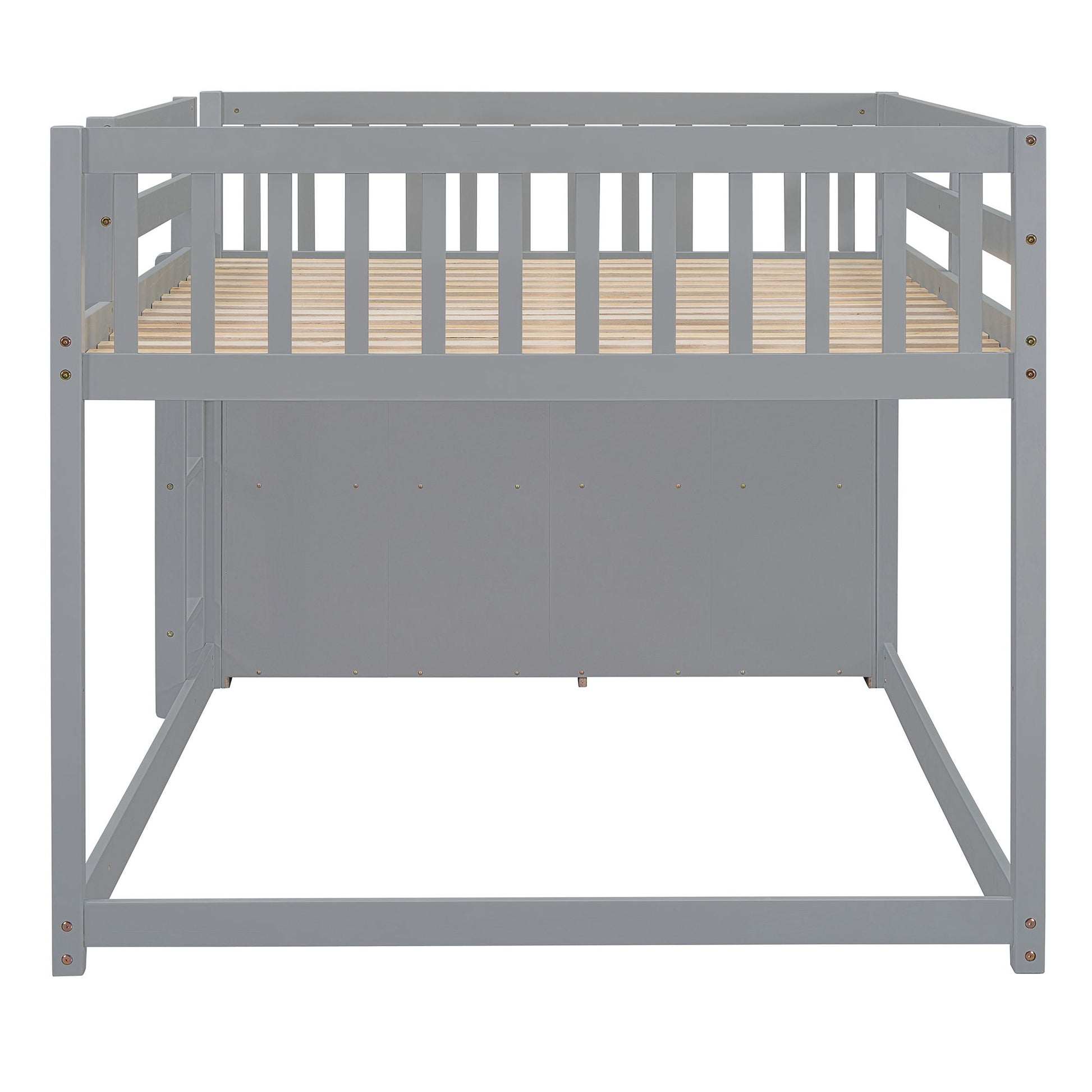 Bunk Bed With 4 Drawers And 3 Shelves - The Sleep Loft - Online Mattress Showroom NYC