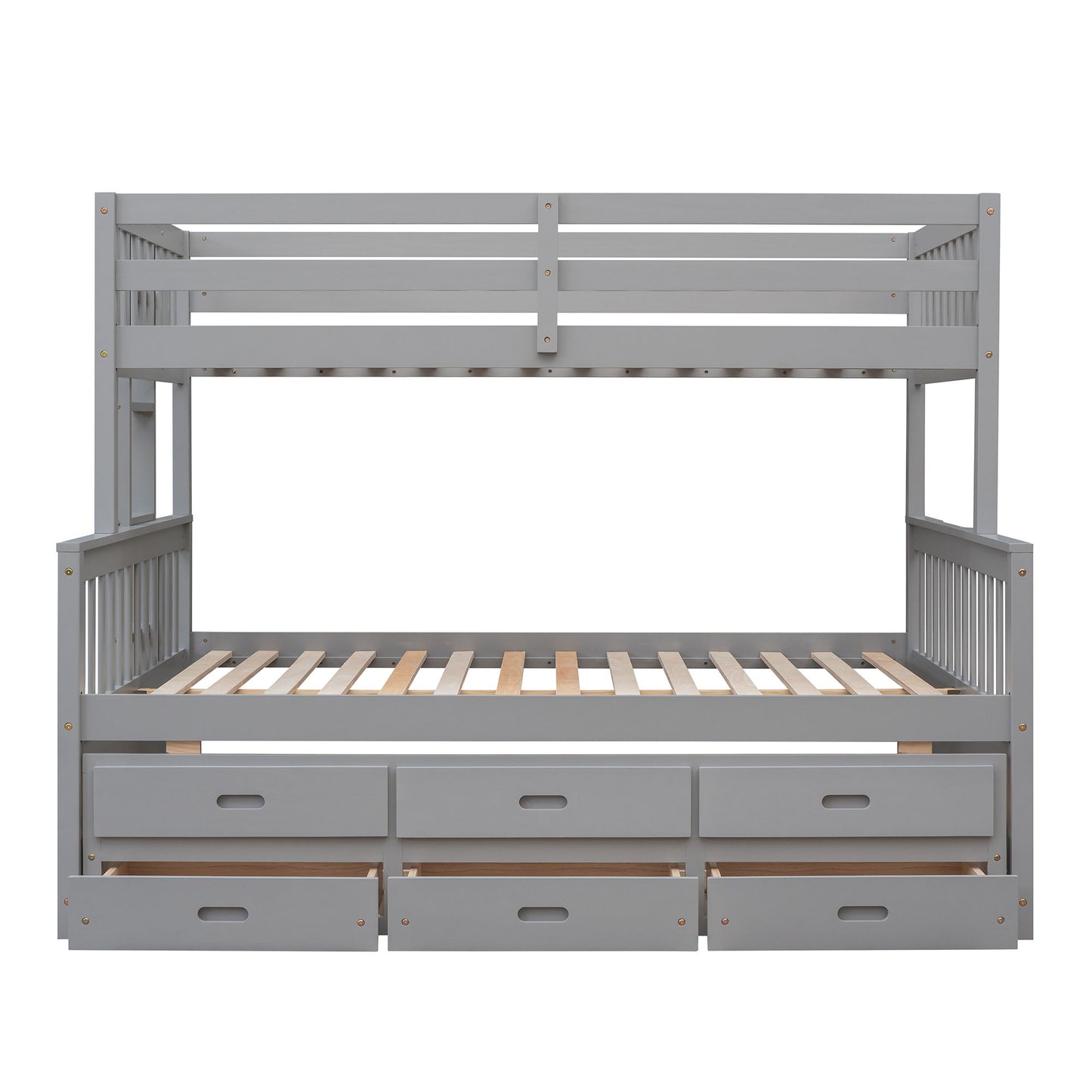 Bunk Bed With Twin Size Trundle And Drawers - The Sleep Loft - Online Mattress Showroom NYC