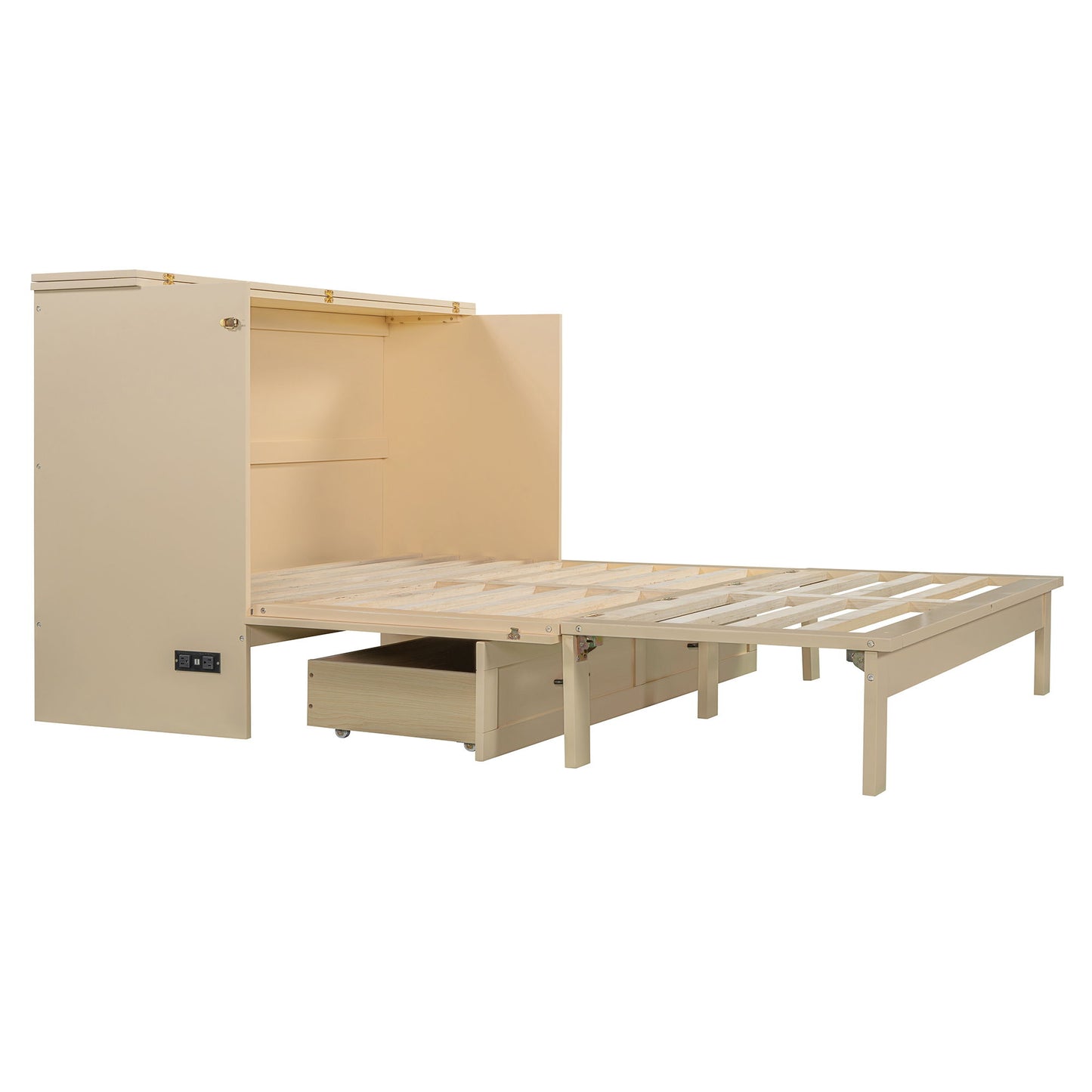 Murphy Bed With Large Drawers - The Sleep Loft - Online Mattress Showroom NYC