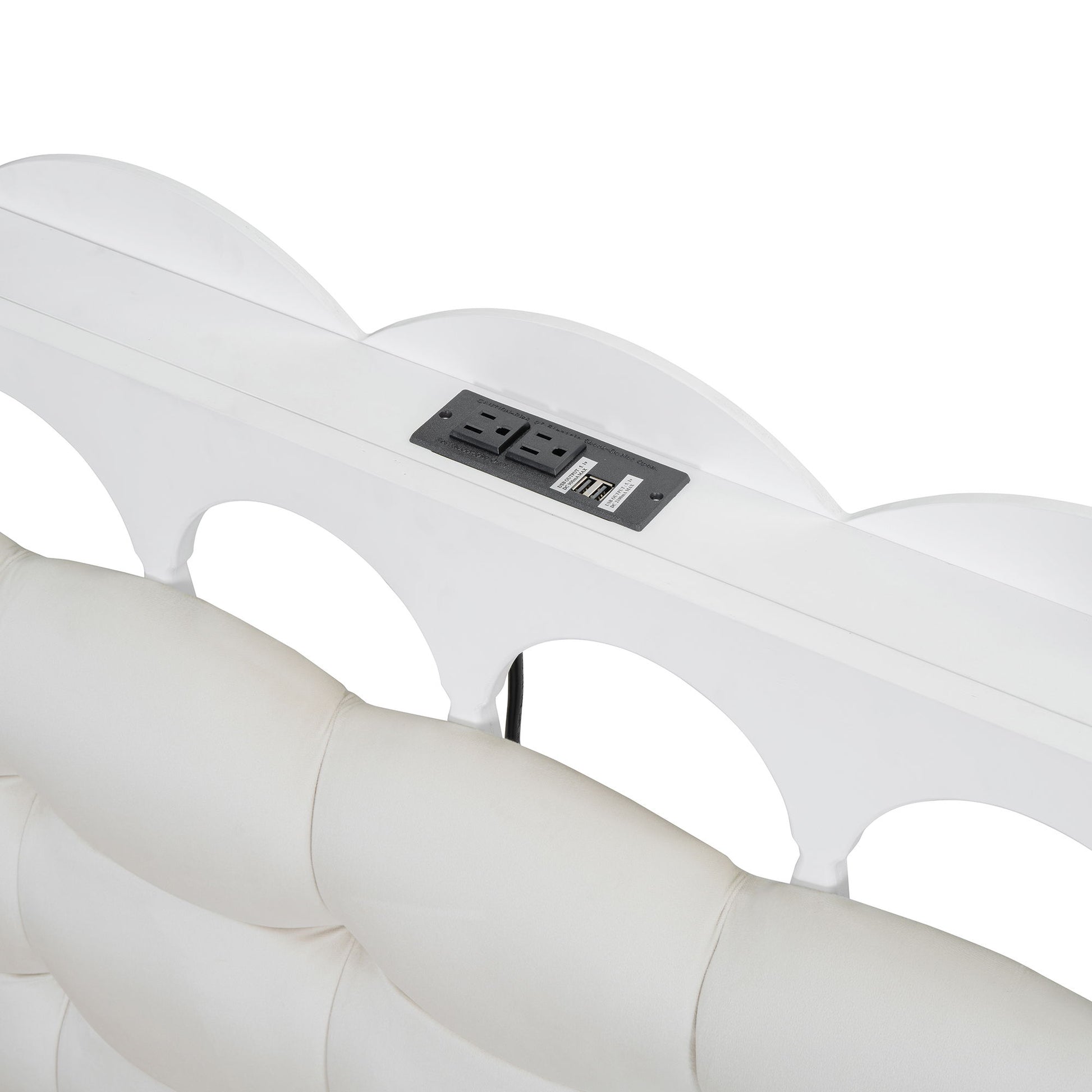 Storage Platform Bed, With 2 Big Drawers, Trundle, One Set Of Sockets & USB Ports - The Sleep Loft - Online Mattress Showroom NYC