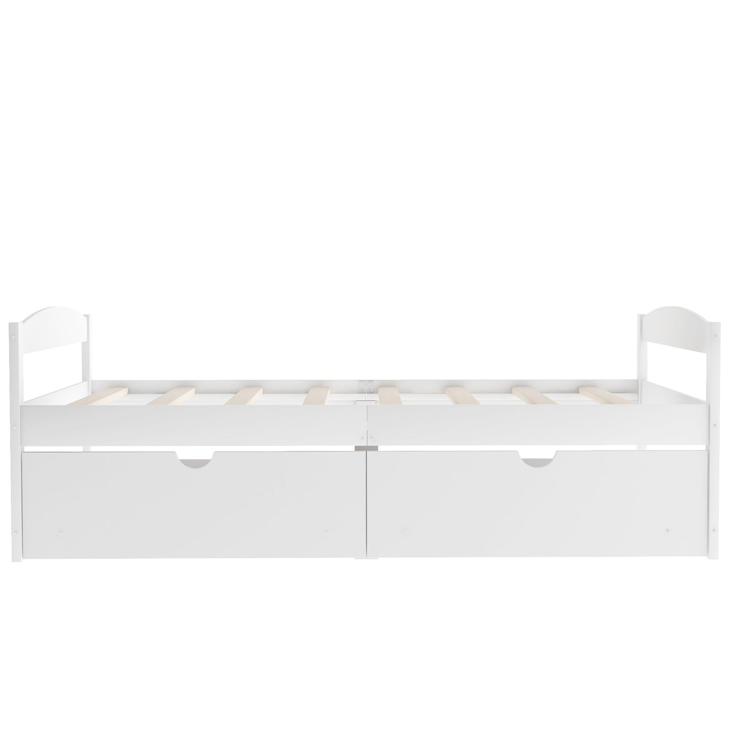 Platform Bed With 2 Drawers - The Sleep Loft - Online Mattress Showroom NYC