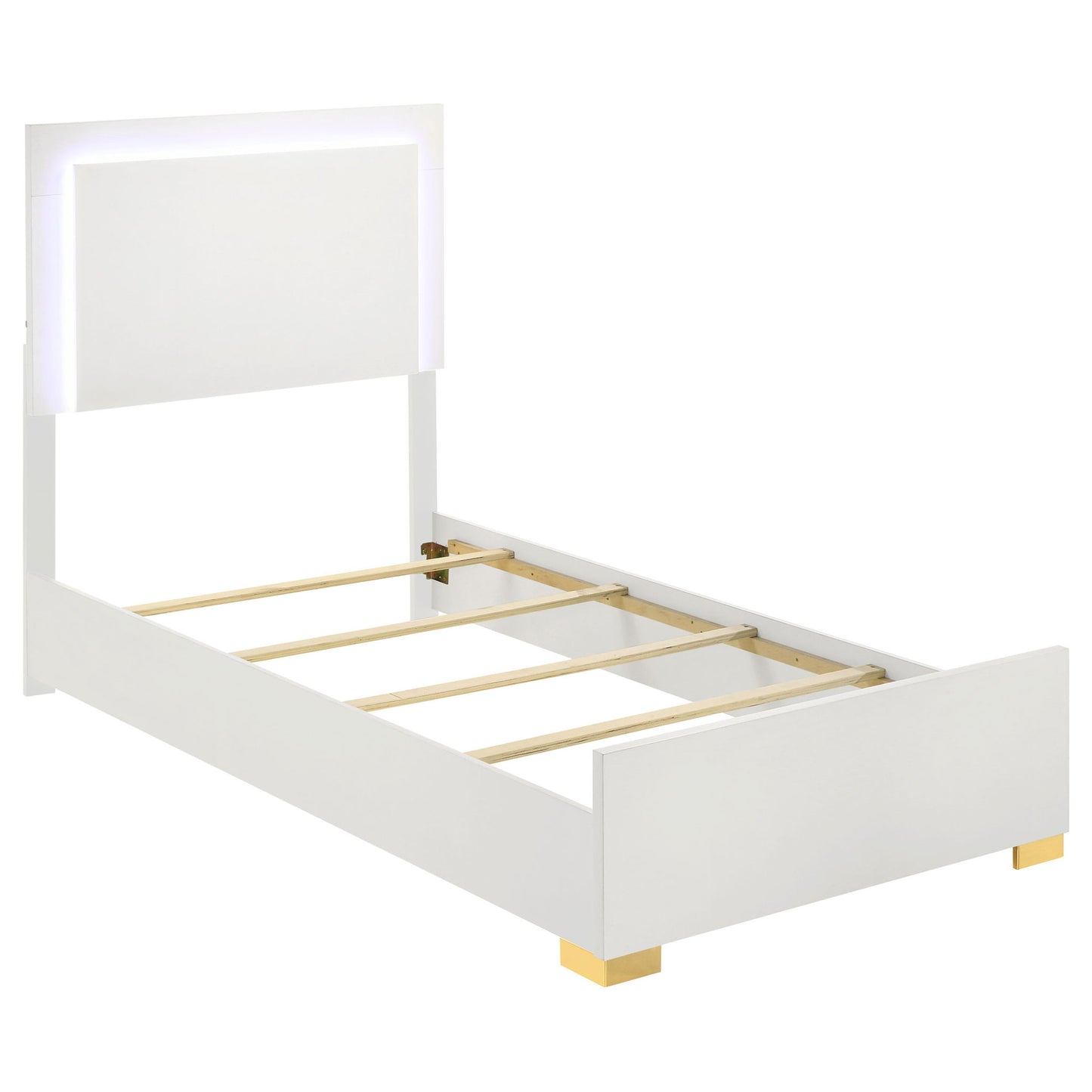Jeremiah - LED Panel Bed With Touch Controlled Lighting - The Sleep Loft - Online Mattress Showroom NYC