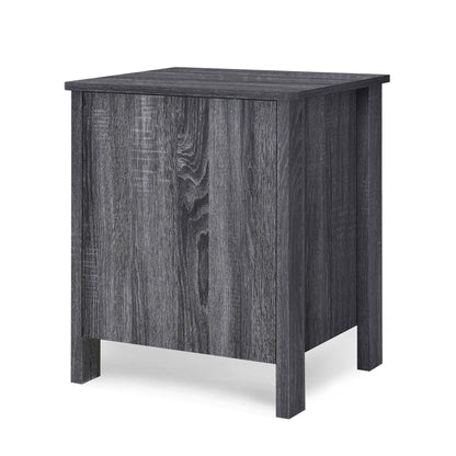 Titeca - Contemporary Wood 2 Drawer Nightstand - The Sleep Loft - Online Mattress Showroom NYC
