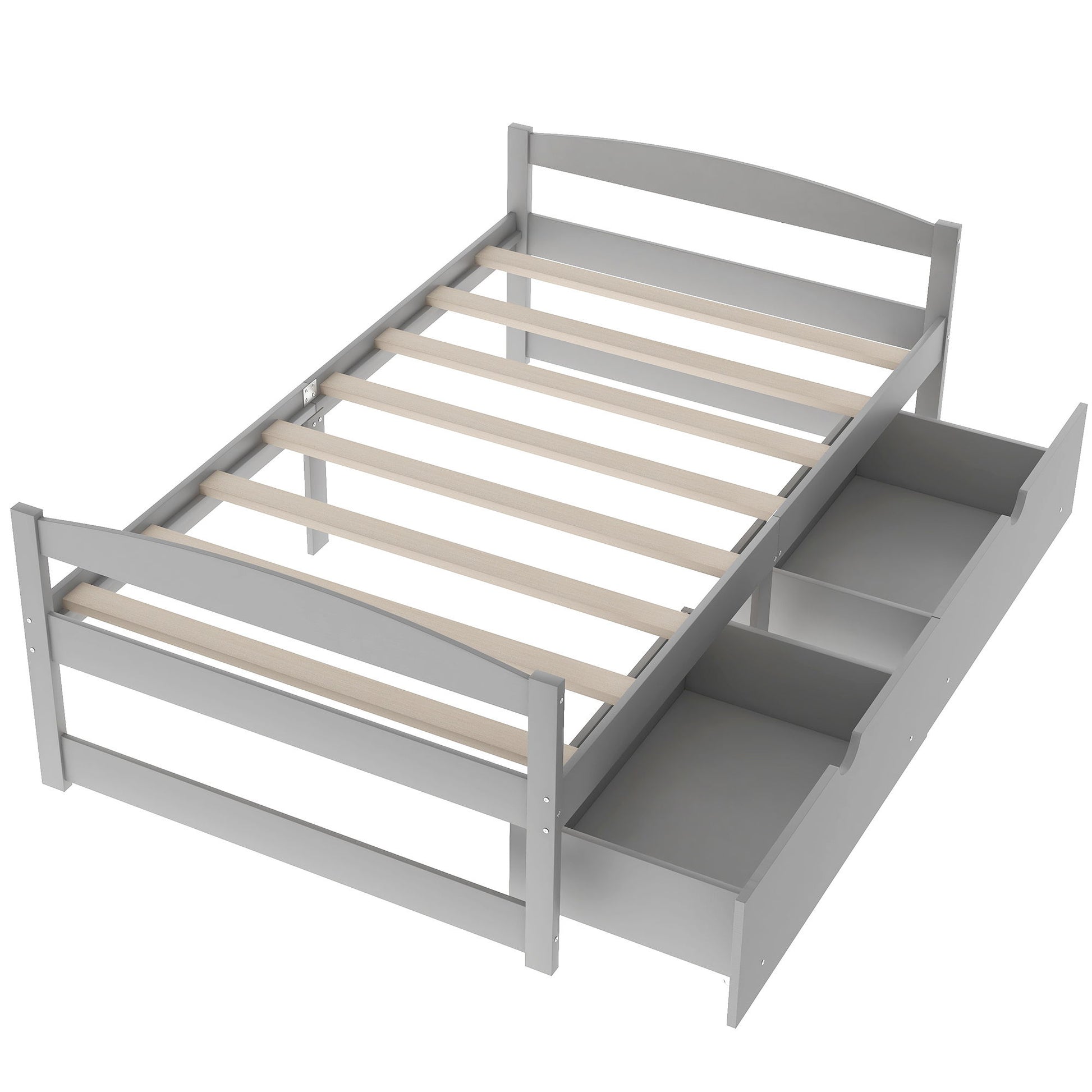 Platform Bed With 2 Drawers - The Sleep Loft - Online Mattress Showroom NYC
