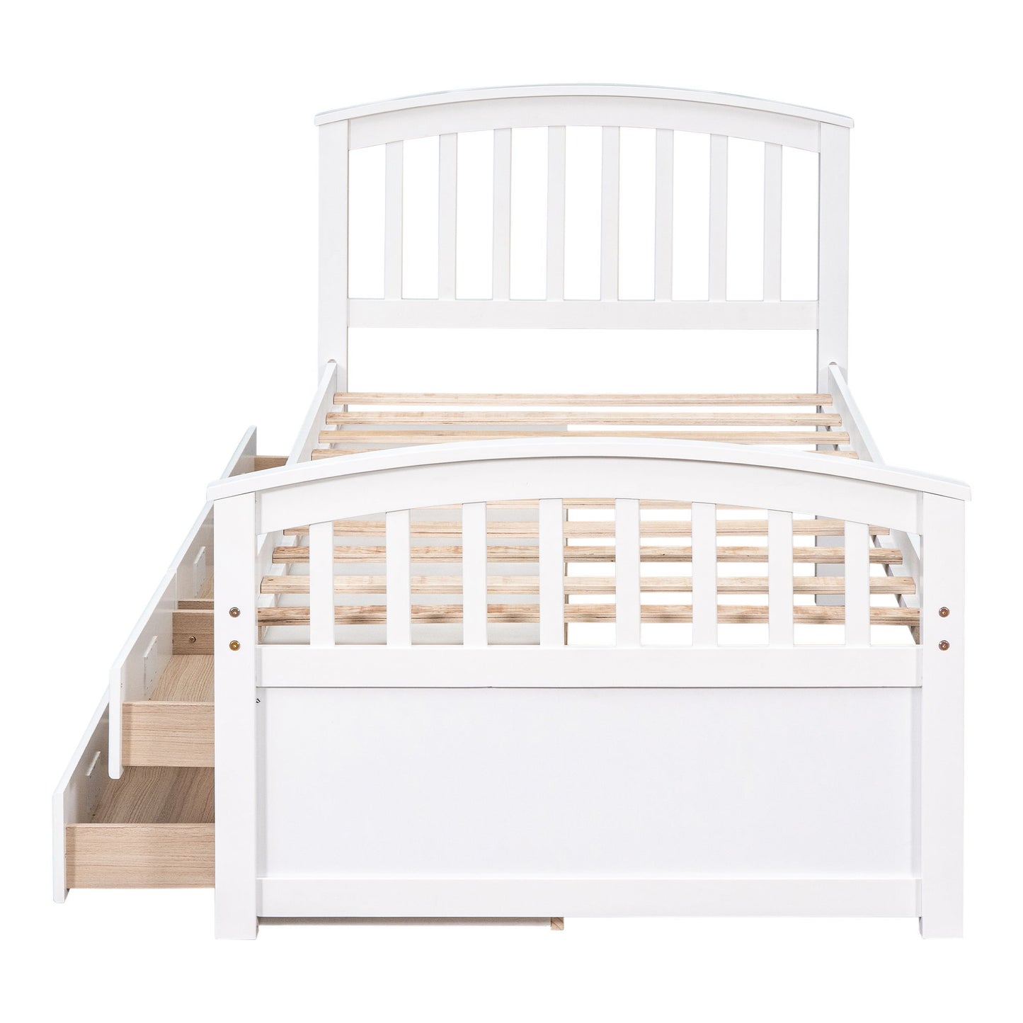 Platform Storage Bed Solid Wood Bed With 6 Drawers - The Sleep Loft - Online Mattress Showroom NYC