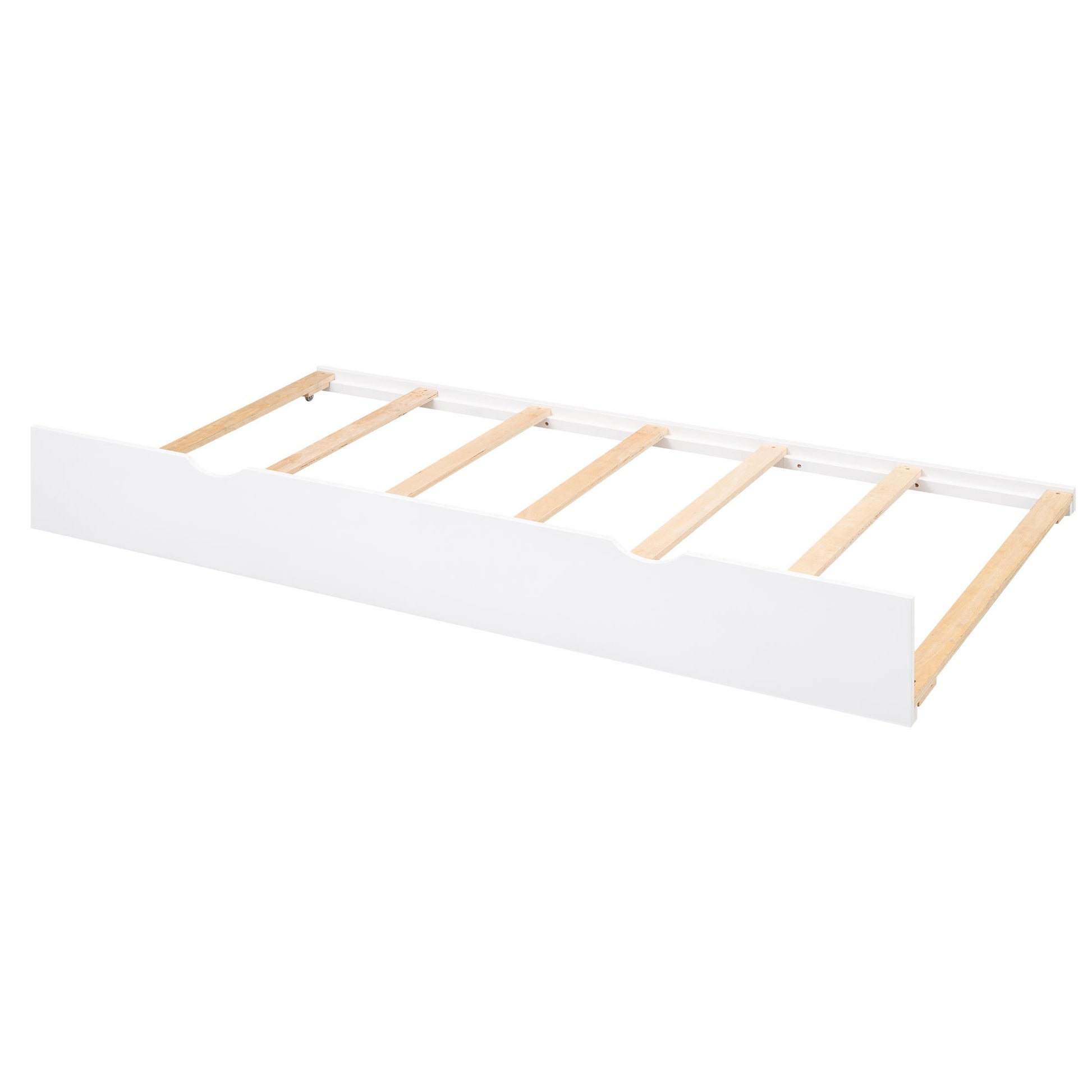 Storage Platform Bed With Pull Out Shelves, Trundle, And 2 Drawers - The Sleep Loft - Online Mattress Showroom NYC