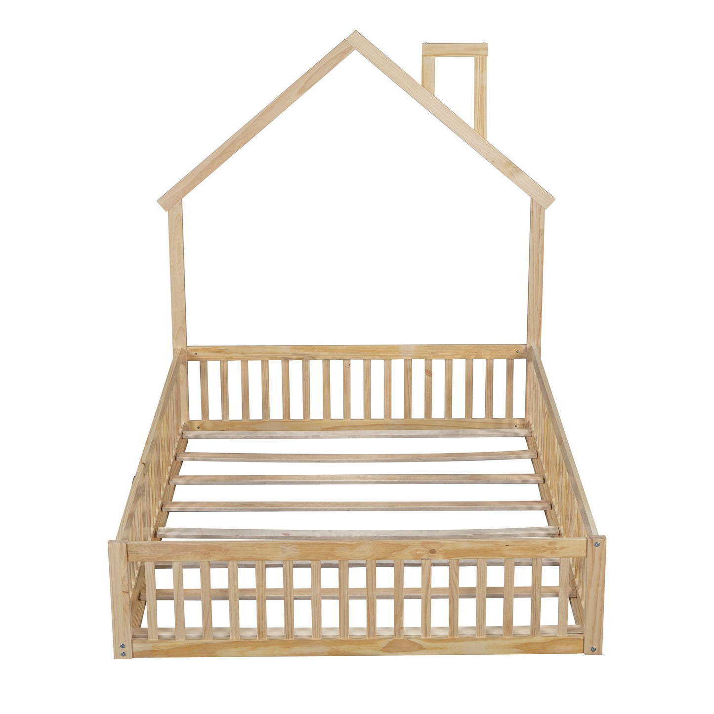 House Platform Bed With Guardrail - The Sleep Loft - Online Mattress Showroom NYC