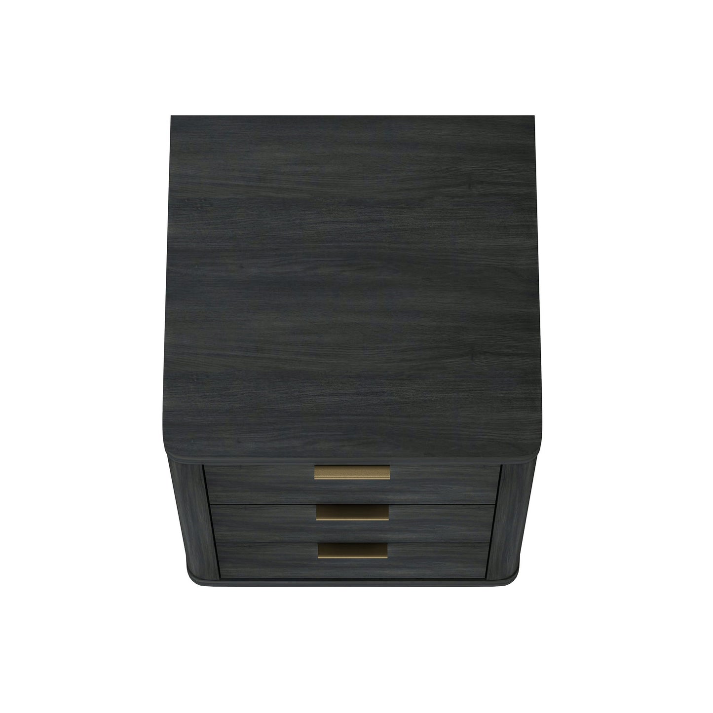 Evelyn - Nightstand With 3 Drawers, Smooth Rounded Edges - The Sleep Loft - Online Mattress Showroom NYC