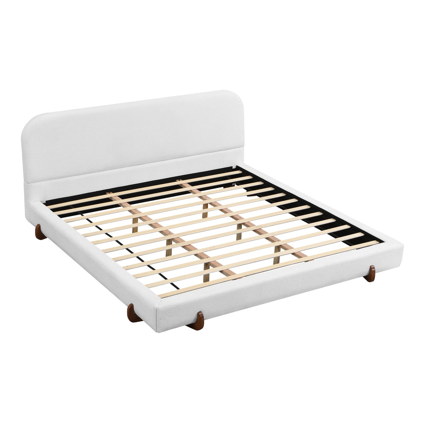 Elegant Upholstered Bed Frame - The Sleep Loft - Online Mattress Showroom NYC