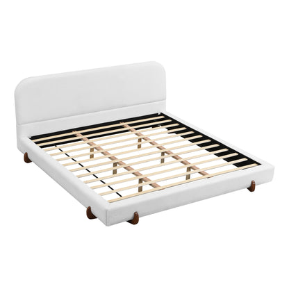 Elegant Upholstered Bed Frame - The Sleep Loft - Online Mattress Showroom NYC