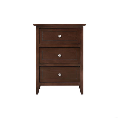 Daniel - 3 Drawer Nightstand - The Sleep Loft - Online Mattress Showroom NYC