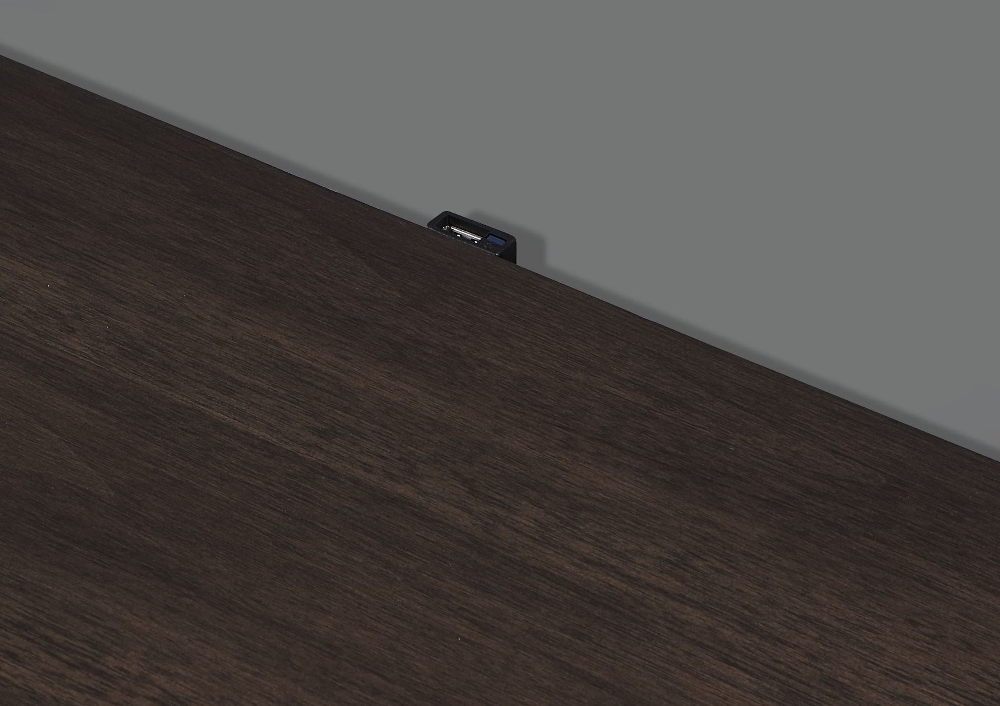 Carena - Night Stand With USB - White / Walnut - The Sleep Loft - Online Mattress Showroom NYC