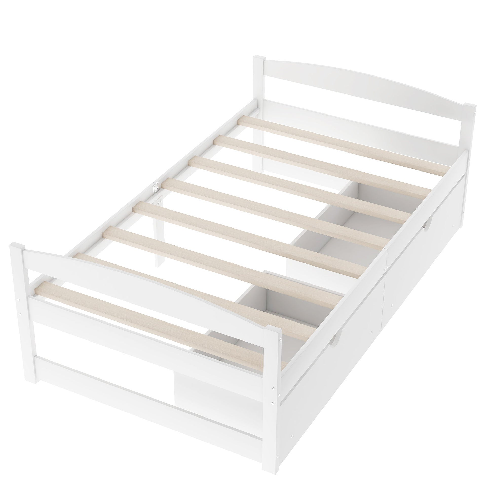 Platform Bed With 2 Drawers - The Sleep Loft - Online Mattress Showroom NYC